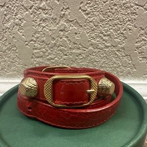 Balenciaga leather bracelet- authentic!!!